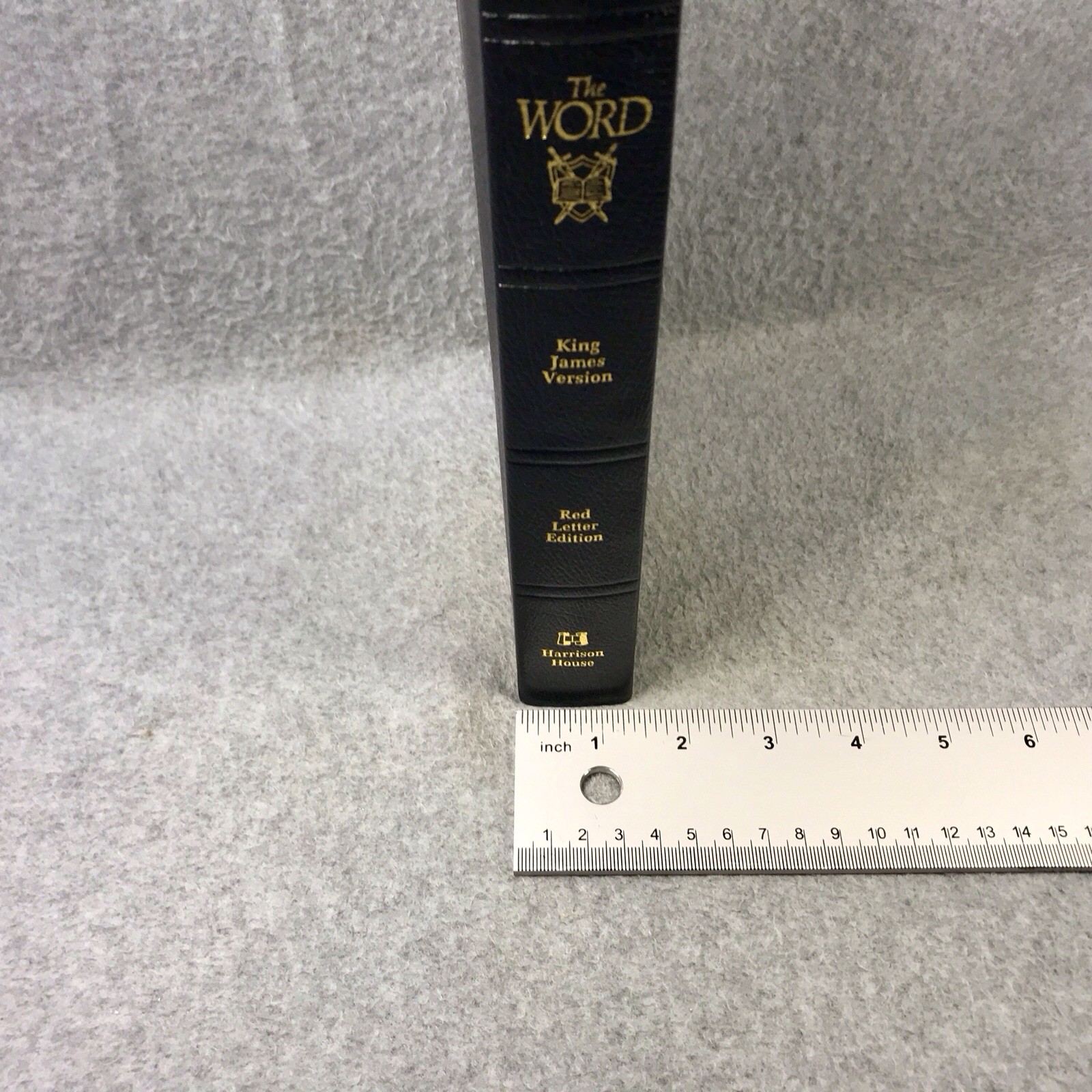 The Word Study Bible King James Version Red Letter Edition Harrison House 1994